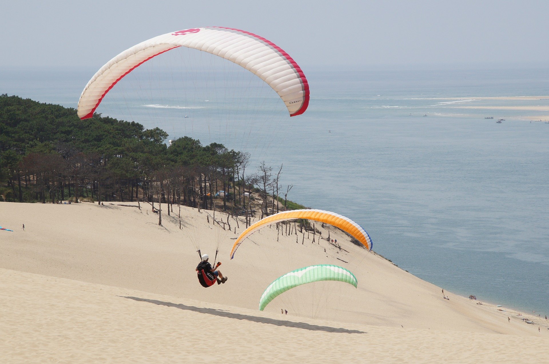 parapente dune pilat